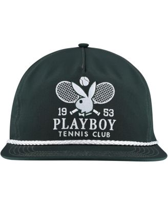 Men's Forest Green Playboy Tennis Club Golf Adjustable Hat