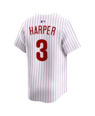 Men's Bryce Harper White Philadelphia Phillies Home Limited Player Jersey