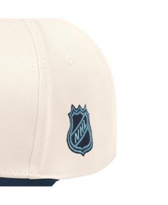 Men's&nbsp;Cream/Navy Philadelphia Flyers Blue Wave Classic Adjustable Hat