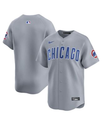 Nike - Men's Gray Chicago Cubs Road Limited Jersey