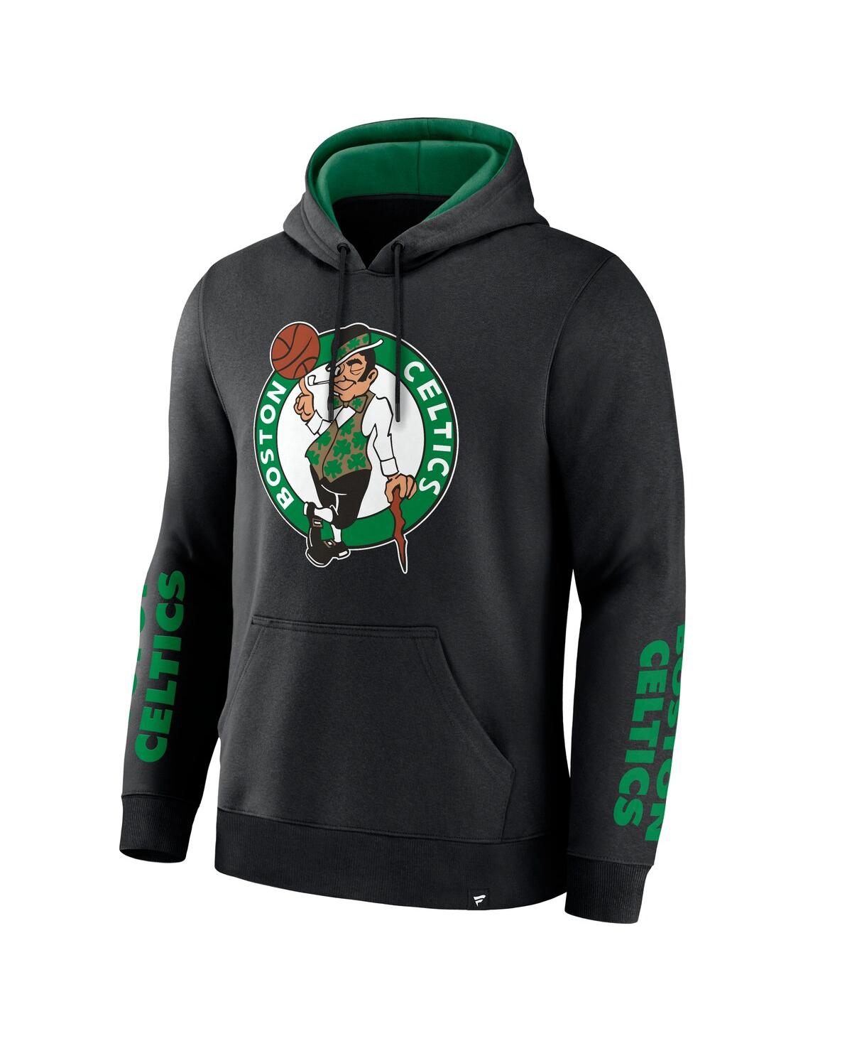 Fanatics Men's Black Boston Celtics Legacy Guard Pullover Hoodie In Black