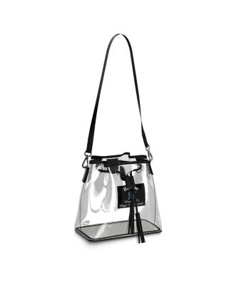WEAR by Erin Andrews - Miami Marlins Clear Stadium Bucket Purse