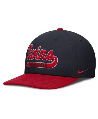 Men's Navy/Red Minnesota Twins Pro Performance Snapback Hat