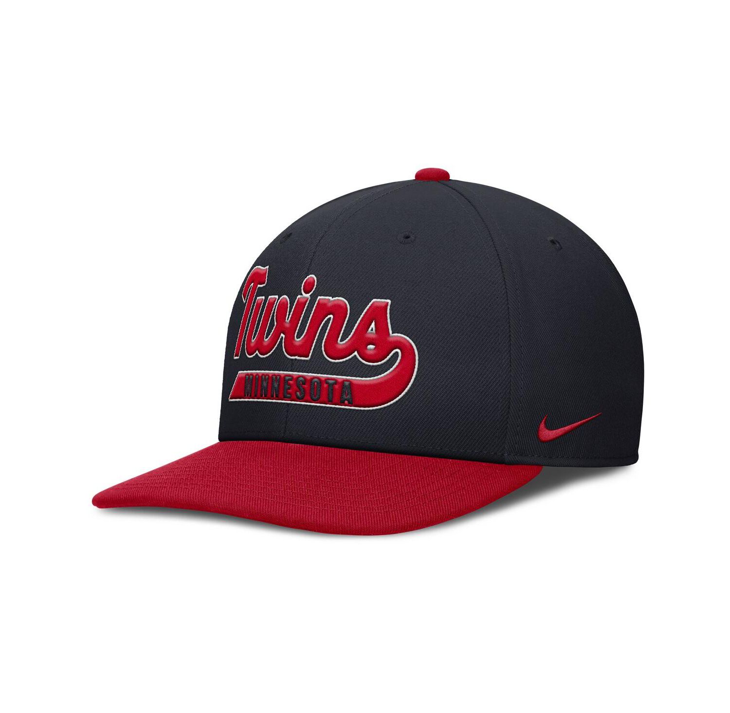 Men's Navy/Red Minnesota Twins Pro Performance Snapback Hat