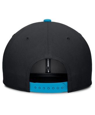 Мужская бейсболка Nike Miami Marlins Pro Performance Snapback черного/синего цвета