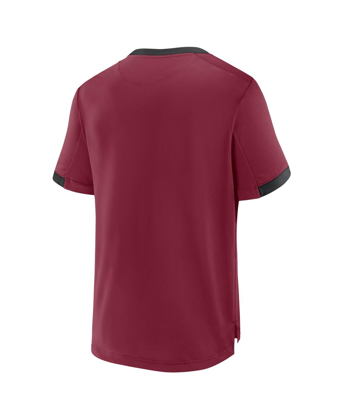 Fanatics Men's Red Atlanta United Fc Stoppage Time Striker T-shirt In Red