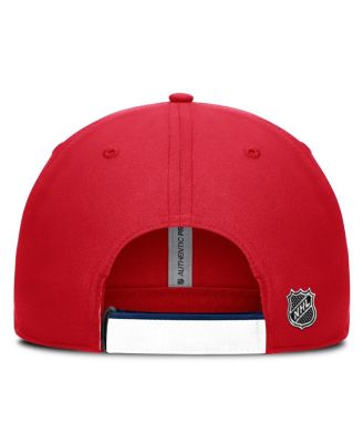 Men's Red/Navy Washington Capitals Authentic Pro Ripstop Adjustable Hat