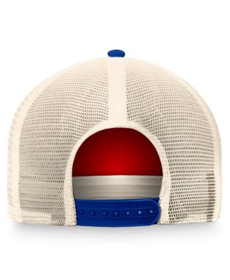 Men's Red/Blue Washington Capitals Heritage Vintage Trucker Adjustable Hat
