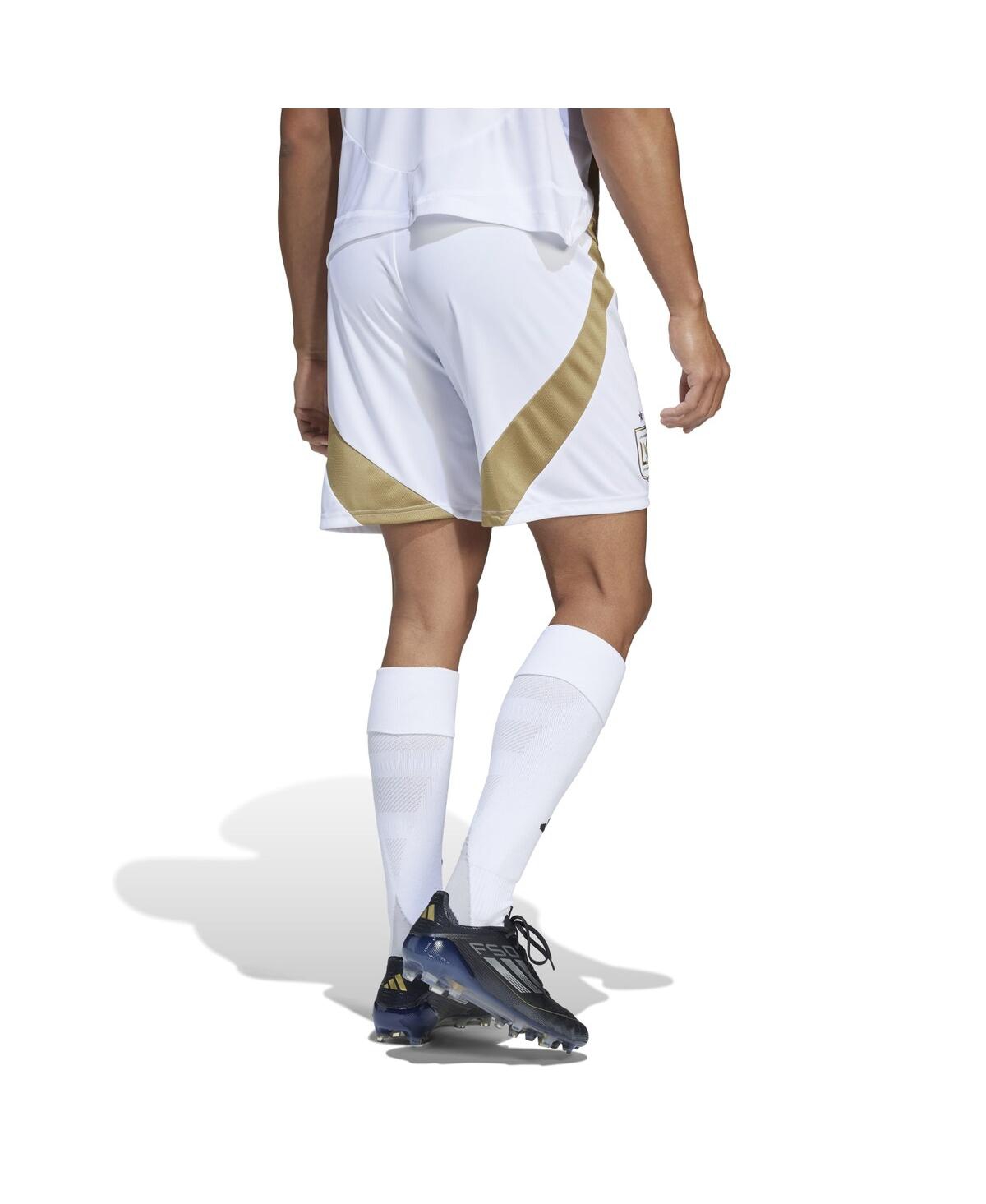 Adidas Originals Men's White Lafc Away 2025 Secondary Authentic Shorts In White