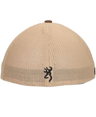 Browning Men's Brown Bloodline Trail Trucker Flex Hat