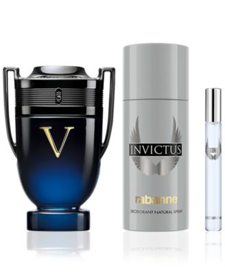 Mens 3-Pc Invictus Victory Elixir Parfum Intense Gift Set 31790₽