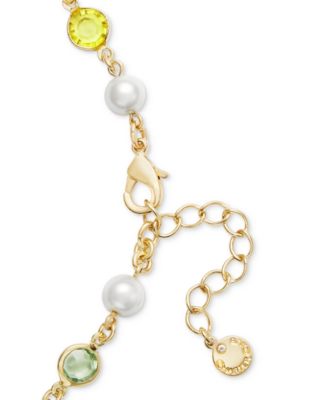Charter Club Gold-Tone Stone - Imitation Pearl Strand Necklace 42 2 extender Exclusively at Macys 7590₽
