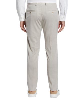 Мужские облегающие стрейчевые брюки Perry Ellis с плоской передней частью