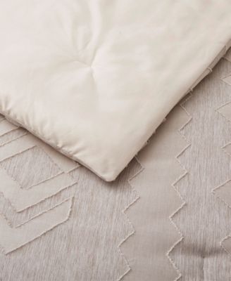 All Season Textured Jacquard Down Alternative Comforter, Twin