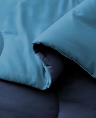 Lightweight Reversible Quilted Down Alternative Comforter, King