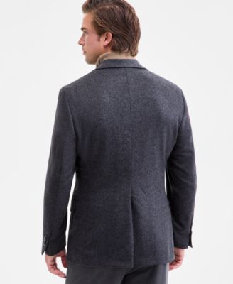 Men's Wool Cashmere Blend Luxury Classic-Fit Sport Coat