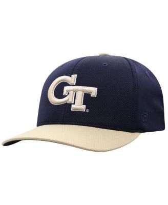 Лучшие в мире мужские куртки True Navy Georgia Tech Yellow Jackets с двухцветной гибкой шапкой Reflex