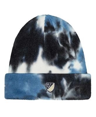 Мужская вязаная шапка с манжетами Fan Ink Philadelphia Union Psychedelic Tie-Dye