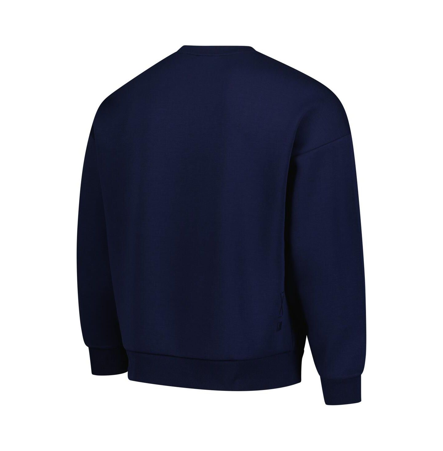 Мужской свитшот LevelWear Navy Usmnt Luxe Signature Lineage Tri-Blend Pullover — фото 2