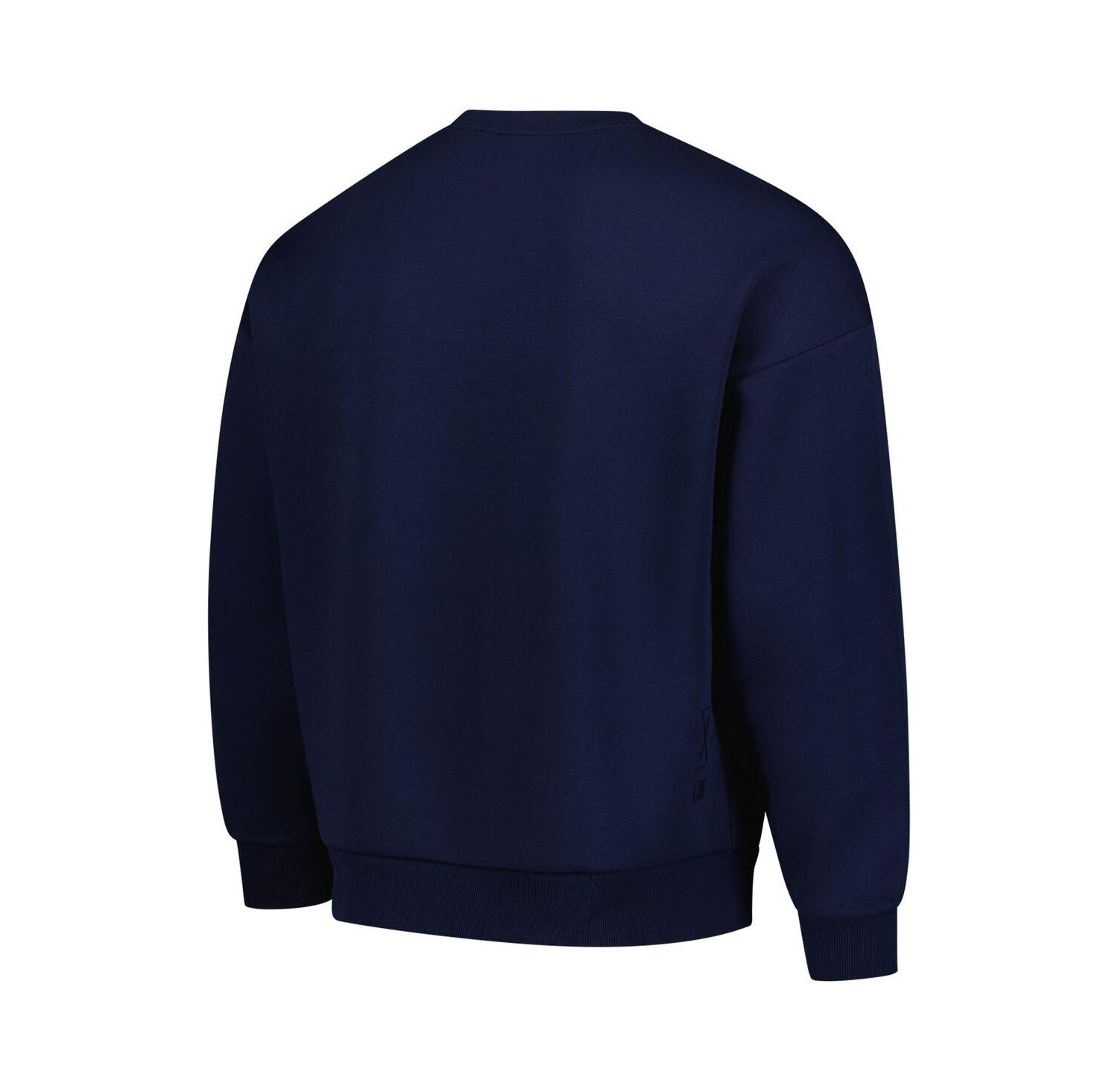 Men's Navy USMNT Luxe Signature Lineage Tri-Blend Pullover Sweatshirt