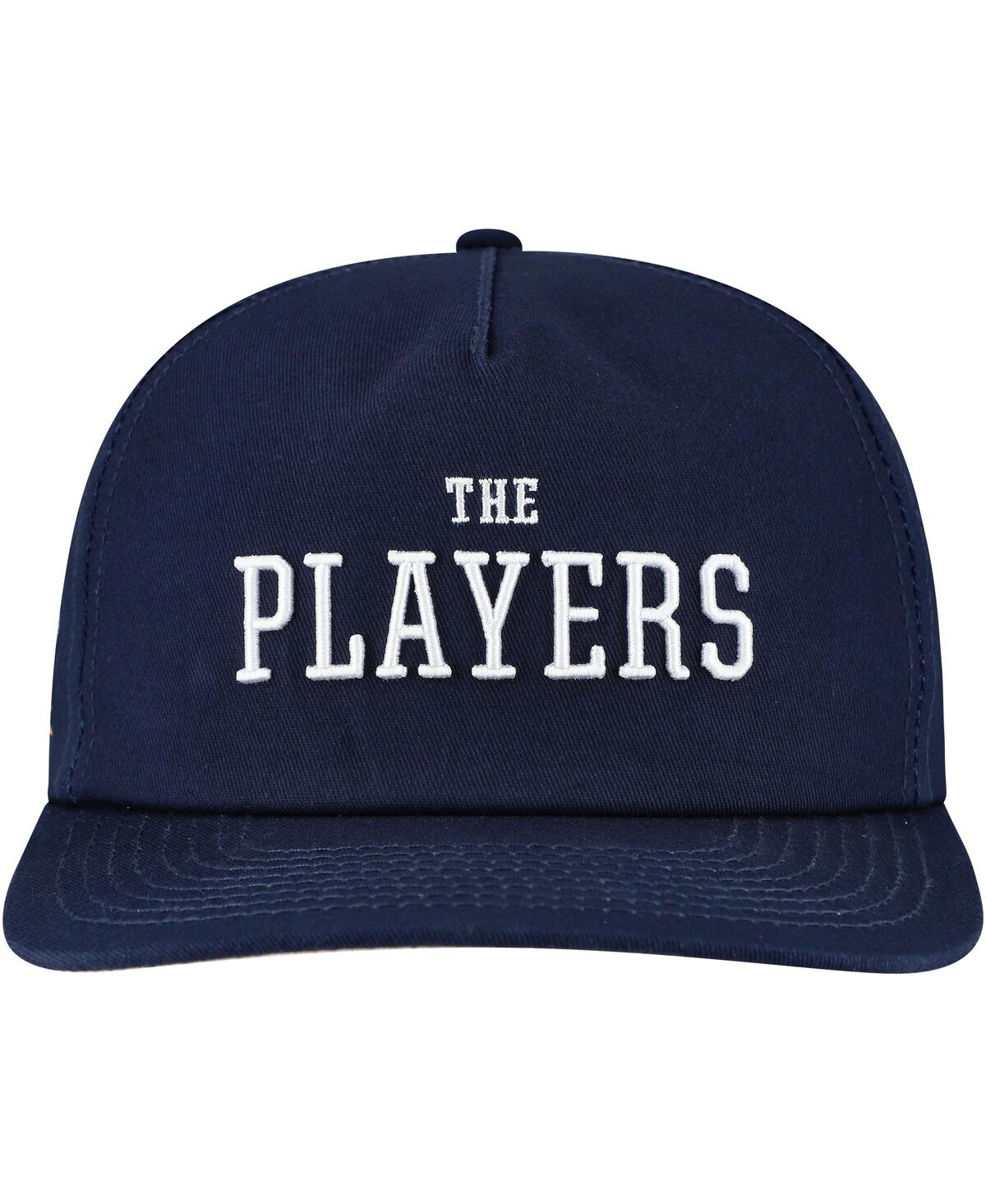 Shop Barstool Golf Men's Navy 2025 The Players Heritage Retro Snapback Hat