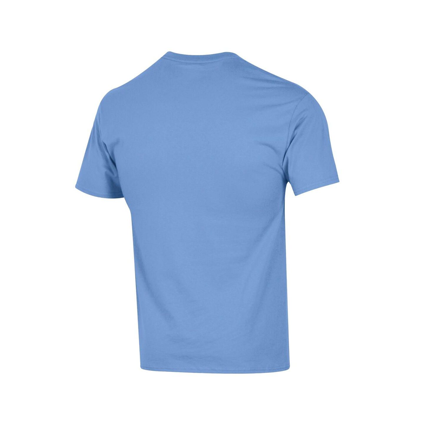 Мужские футболки Champion Carolina Blue North Carolina Tar Heels Chapel Bill, цвет: Светлый синий — фото 2