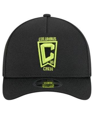 Men's Black Columbus Crew 2025 Jersey Hook 9FORTY M-Crown Adjustable Hat