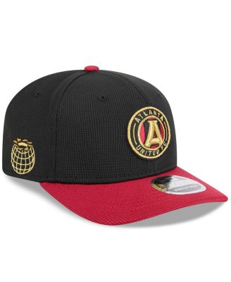 New Era - Men's Black/Red Atlanta United FC 2025 Jersey Hook 9SEVENTY Stretch-Snap Hat