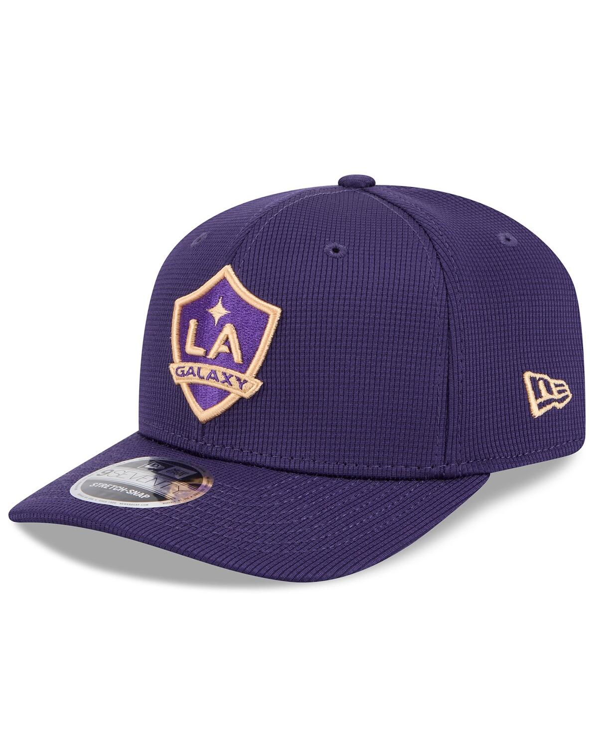 NEW ERA MEN'S PURPLE LA GALAXY 2025 JERSEY HOOK 9SEVENTY STRETCH-SNAP HAT 