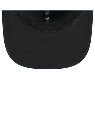 Мужская черная шляпа New Era из джерси San Jose Earthquakes 2025 с застежкой-молнией на крючке 9SEVENTY