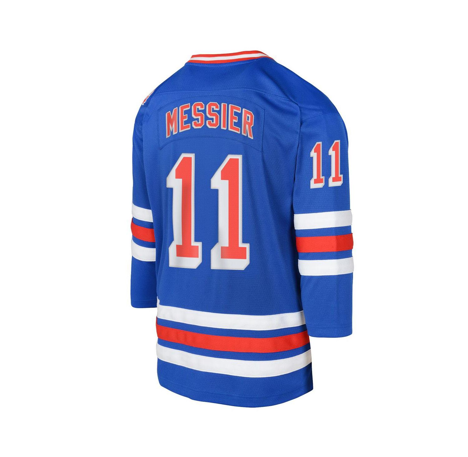 Big Boys and Girls Mark Messier Royal New York Rangers Power Play 2.0 Player with Captain Patch Jersey