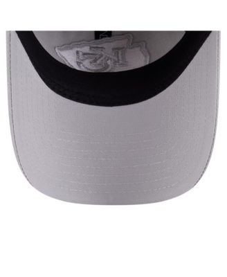 Женская серая шляпа New Era Kansas City Chiefs Color Pack с регулируемой длиной 92 см.