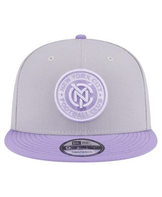 Men's Gray New York City FC Color Pack Two-Tone 9FIFTY Snapback Hat