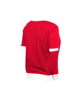 Женская футболка New Era Red Detroit Red Wings Game Day Rhine Studs с заклепками новой эры