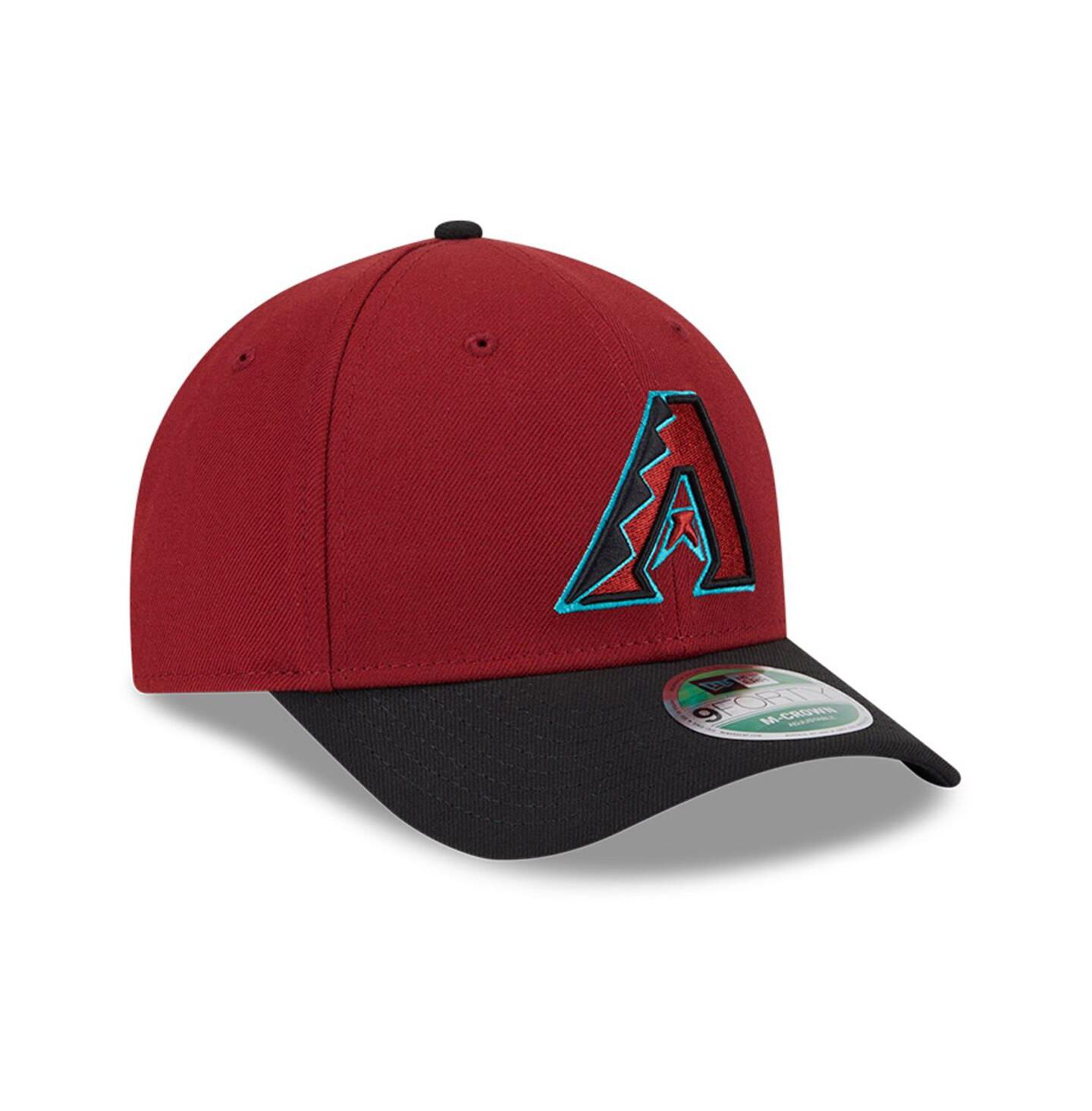 Мужская кепка New Era Red Arizona Diamondbacks Player Replica 9FORTY Adjustable Hat — фото 4
