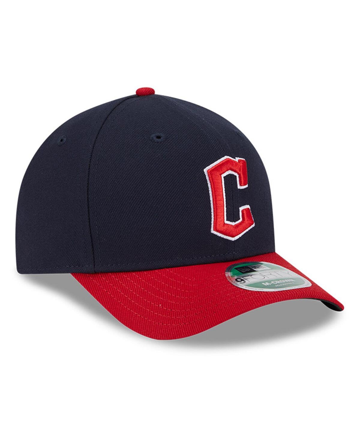 NEW ERA MEN'S NAVY CLEVELAND GUARDIANS PLAYER REPLICA 9FORTY ADJUSTABLE HAT 