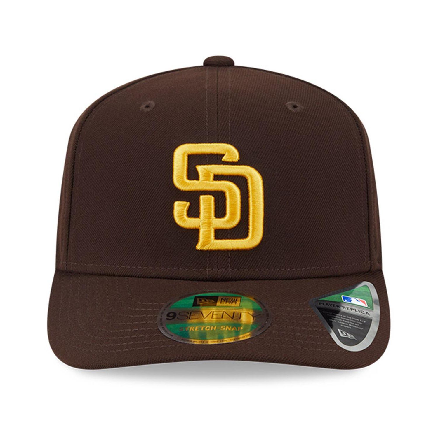 Men's Brown San Diego Padres Player Replica 9SEVENTY Adjustable Hat