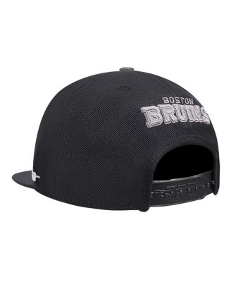 Мужская бейсболка Pro Standard кремового цвета Boston Bruins из французского махрового материала Snapback