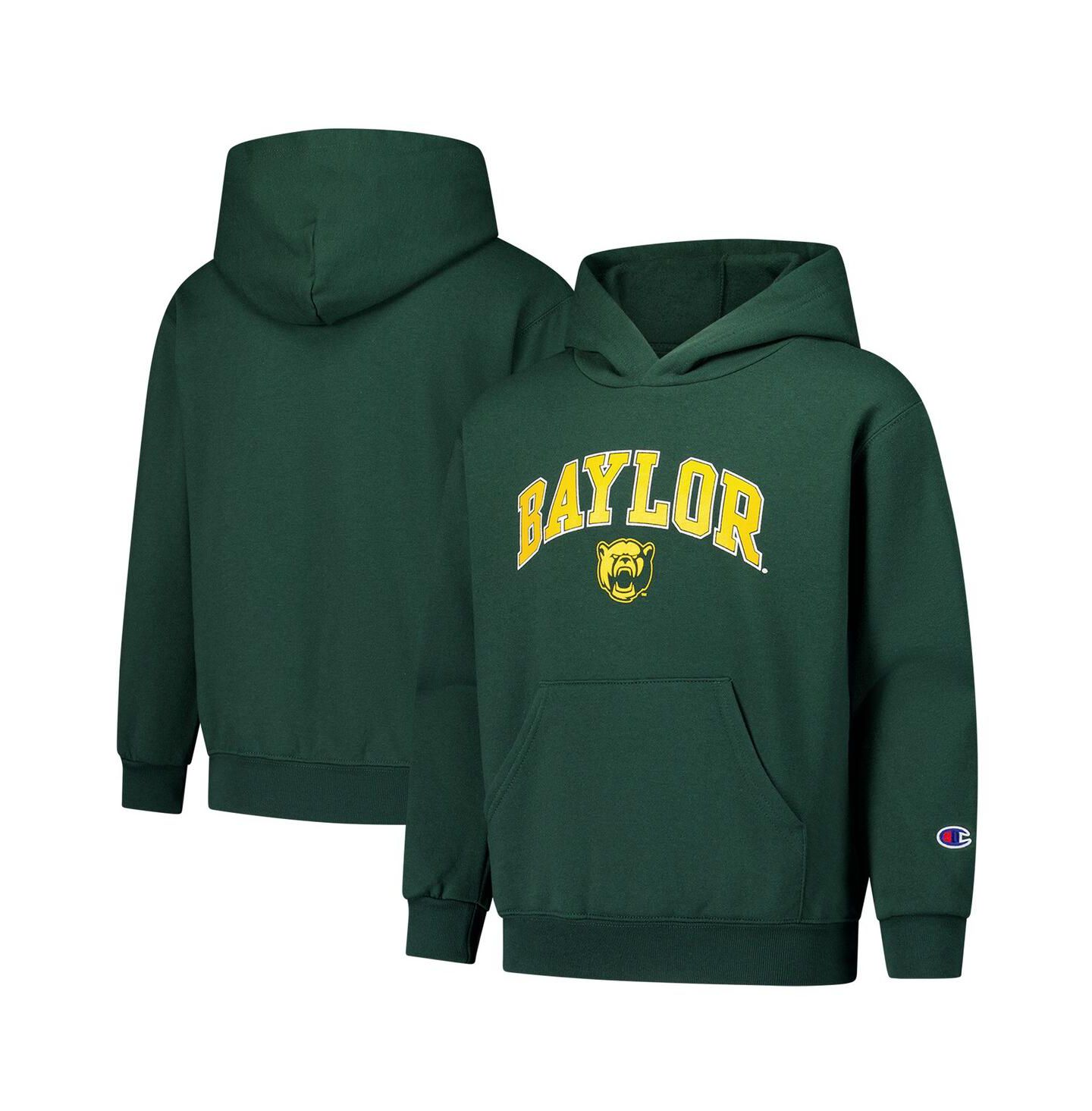 Детское худи Champion Green Baylor Bears Campus Pullover — фото 1