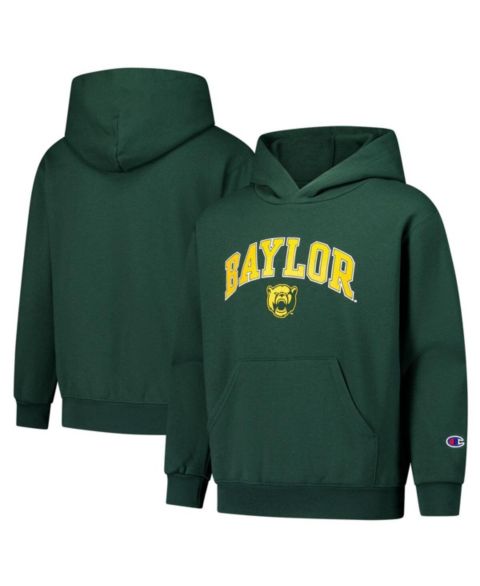 Детское худи Champion Green Baylor Bears Campus Pullover