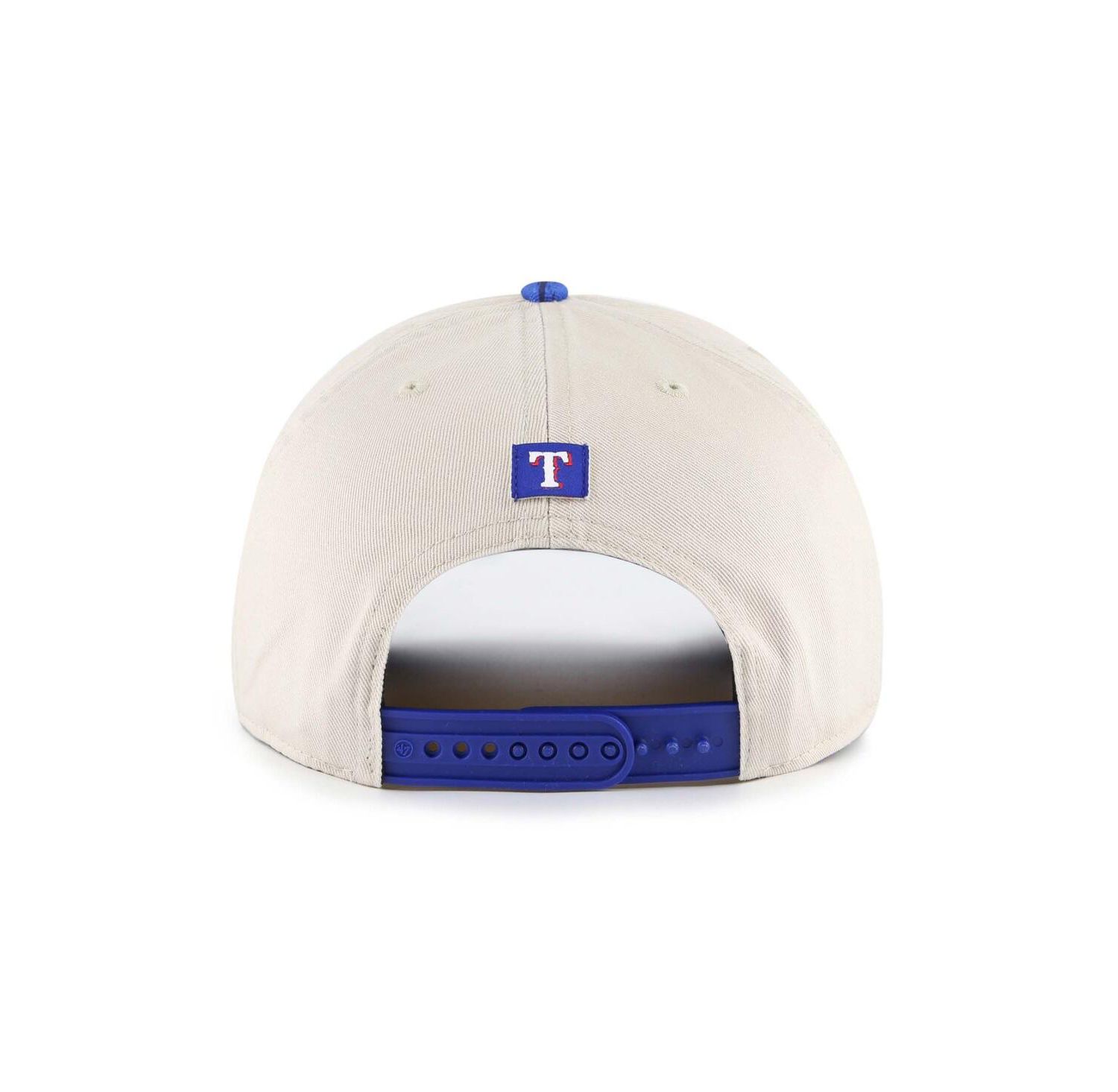 Men's Cream/Navy Texas Rangers Fiji Rope Hitch Adjustable Hat