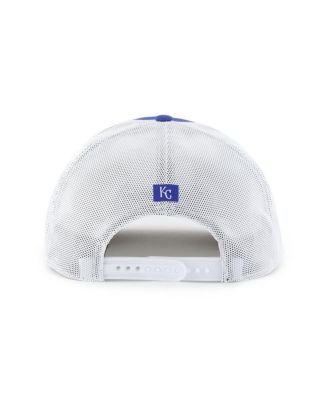 Брендовая мужская шляпа дальнобойщика Royal/White Kansas City Royals 47-го года выпуска, регулируемая по высоте