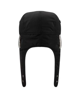 Мужская черная вязаная шапка 