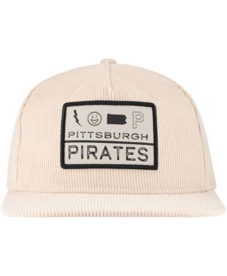 Men's Khaki Pittsburgh Pirates Summer Essential Golfer Snapback Hat
