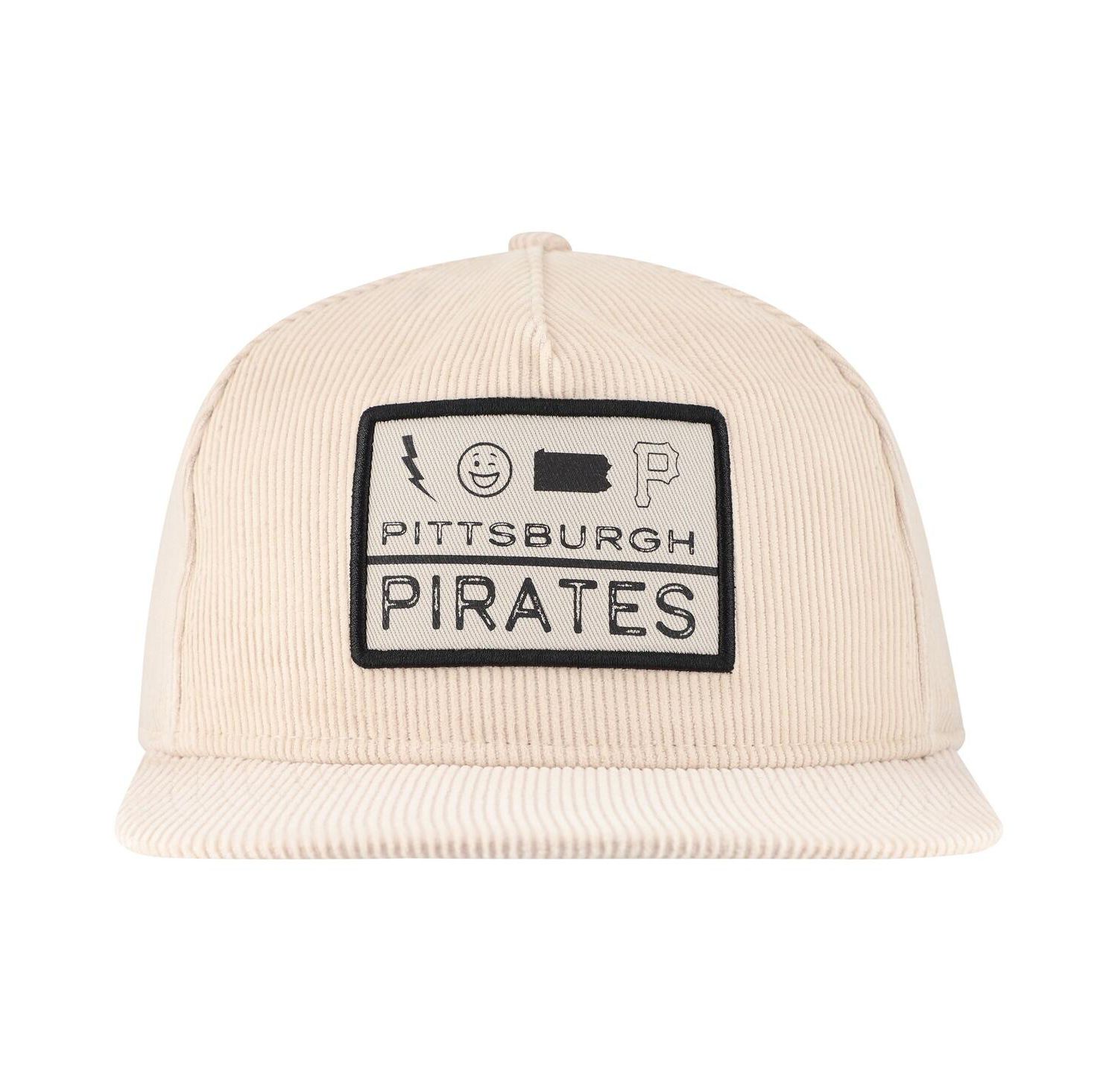 Men's Khaki Pittsburgh Pirates Summer Essential Golfer Snapback Hat