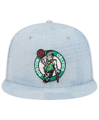 Men's Denim Boston Celtics Injection Denim Patchwork 9FIFTY Snapback Hat