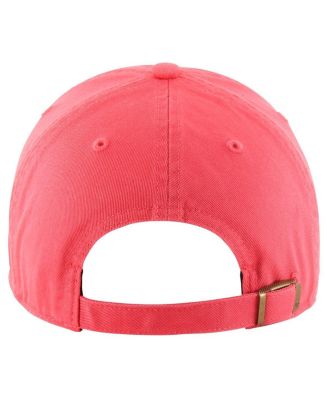 Женская брендовая красная шляпа с регулируемой яркостью Washington Nationals 47-го года выпуска.