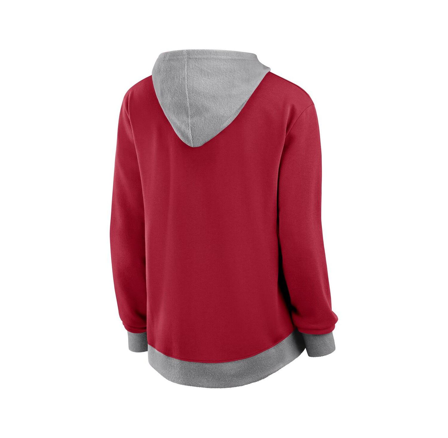 Women's Scarlet San Francisco 49ers Hit It Full-Zip Hoodie