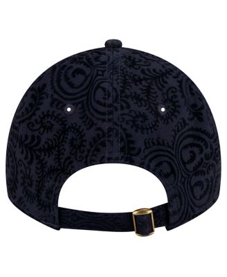 Женская темно-синяя шляпа New Era Atlanta Braves Flair с регулируемой длиной 92 см.