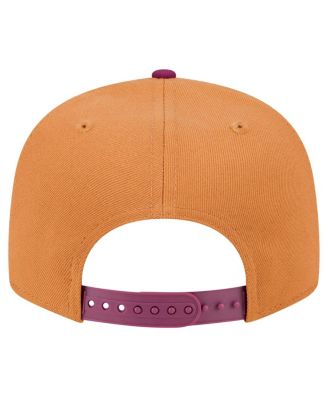 Мужская коричнево-фиолетовая кепка New Era New York Mets Color Pack с двухцветной застежкой-молнией длиной 9 футов.